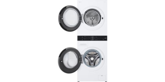 Lave linge séchant hublot LG F214WT8WH WashTower