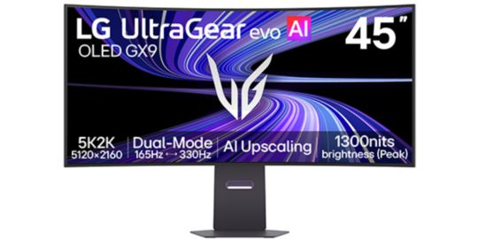 Ecran PC Gamer LG 45GX950B-B.AEU UltraGear OLED 45