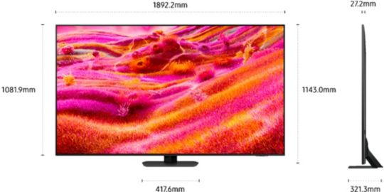 TV Mini Led SAMSUNG Miniled TQ85QN90F 2025