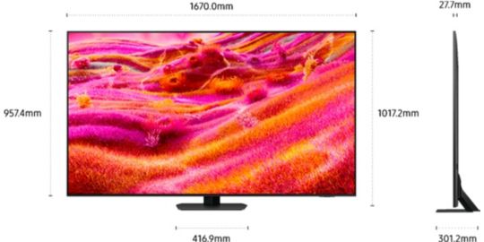 TV QLED SAMSUNG TQ75QN90F 2025