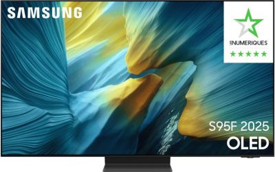 TV OLED SAMSUNG TQ77S95F 4K AI Smart TV 2025