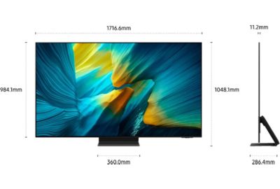 TV OLED SAMSUNG TQ77S95F 2025