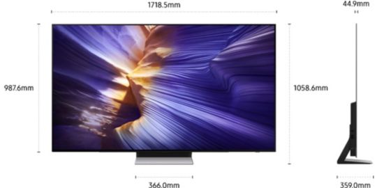 TV OLED SAMSUNG TQ77S90F 2025