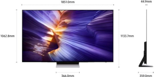 TV OLED SAMSUNG TQ83S90F 2025