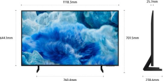 TV QLED SAMSUNG TQ50Q8F 2025