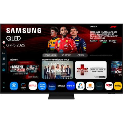 Location TV QLED SAMSUNG TQ55Q7F5 4K AI SmartTV 2025