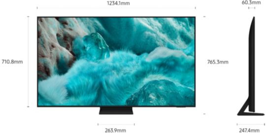 TV QLED SAMSUNG TQ55Q7F5 2025