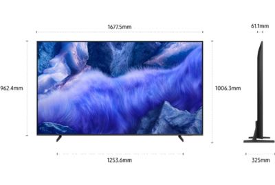 TV QLED SAMSUNG TQ75QEF1A 2025 - 75 pouces ( 189 cm )