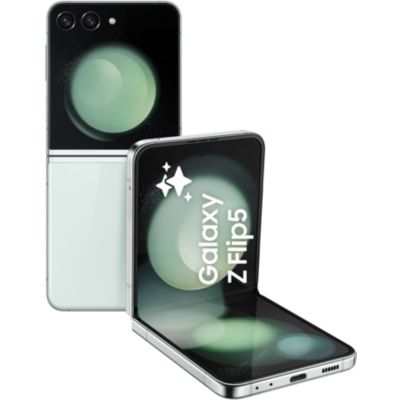 Location Smartphone SAMSUNG Galaxy Zflip 5 CPO Vert 256Go Reconditionné Grade A