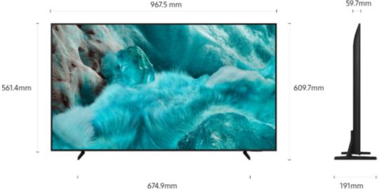 TV QLED SAMSUNG TQ43Q7F3 2025