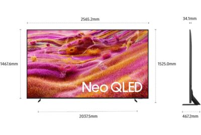 TV Mini Led SAMSUNG TQ115QN90F 2025 - 115 pouces ( 291 cm )