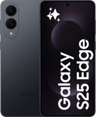 Smartphone SAMSUNG Galaxy S25 Edge Noir Titane 256Go