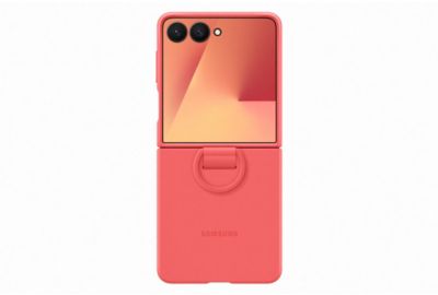 Coque SAMSUNG Galaxy Z Flip 7 anneau Corail