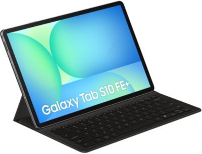 Tablette Android SAMSUNG Pack Galaxy Tab S10 FE+ 128Go + BookCover Keyboard Slim + S Pen inclus