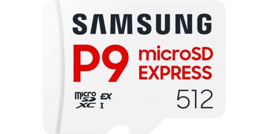 Carte Micro SD SAMSUNG 512Go P9 Express Classe U3 V30 A1