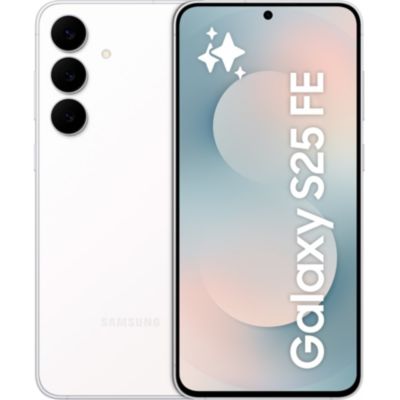 Location Smartphone SAMSUNG Galaxy S25FE Blanc 128Go