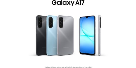 Smartphone SAMSUNG Galaxy A17 Bleu clair 128Go