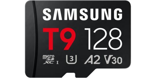 Carte Micro SD SAMSUNG T9 128G U3 V30 A2 Classe 10