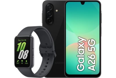 Smartphone SAMSUNG Pack A26 128Go 5G + Fit 3