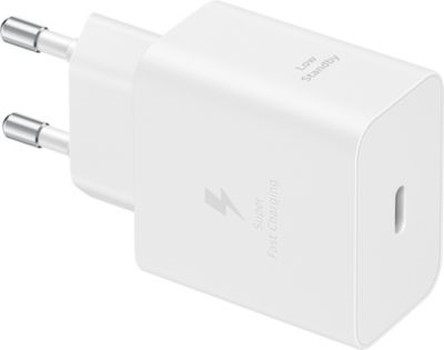 Chargeur secteu SAMSUNG GaN 45W USB-C blanc