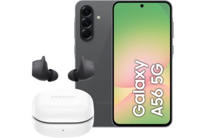 Smartphone SAMSUNG Pack A56 Graphite+Buds FE Noir