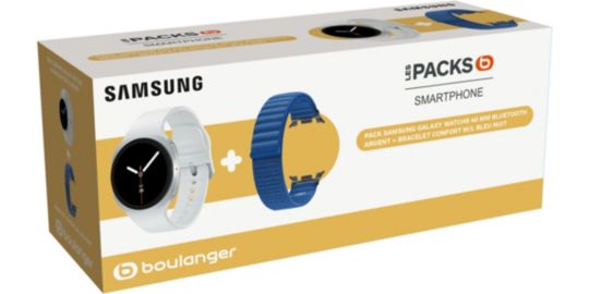 Montre connectée SAMSUNG Pack Galaxy Watch8 40mm BT+Bracelet Navy