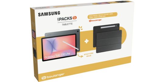 Tablette Android SAMSUNG Pack Galaxy Tab S10 Lite 10.9+Bookcover