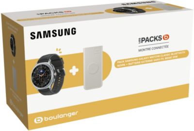 Montre connectée SAMSUNG Pack GalaxyWatch8 Classic BT+Power Bank