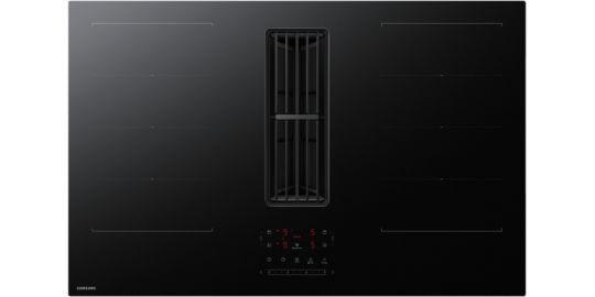 Plaque induction SAMSUNG CC90H84JADUR-Anti-rayures MattTouch-2 flex zone-Ventilation Smart