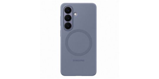 Coque SAMSUNG silicone Magnet S26 bleu-violet