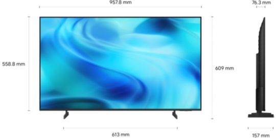TV LED SAMSUNG TU43U8005H 2026 (103cm)