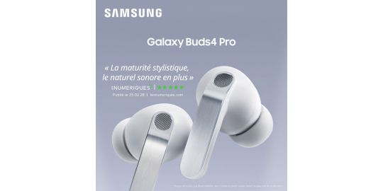 Ecouteurs SAMSUNG Buds 4 Pro Noir