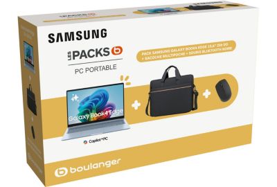 Ordinateur portable SAMSUNG Galaxy Book4 Edge + souris + sacoche