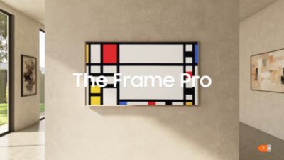 Voir la vidéo pour TV Mini LED SAMSUNG The Frame Pro TQ55LS03HW (2026) 55