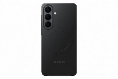 Coque SAMSUNG silicone Slim Magnet S26 + noir