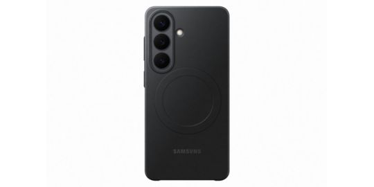 Coque SAMSUNG silicone Slim Magnet S26 noir