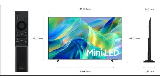 TV Mini LED SAMSUNG TU65M1EH 2026 ( 164 cm ) 4K - Smart TV