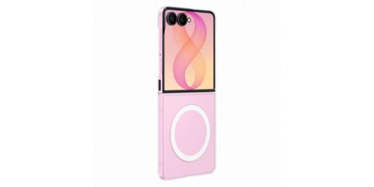 Coque SAMSUNG Flip 8 Magnétique Transparent