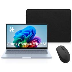 Ordinateur portable SAMSUNG GB4 Edge SE 15.6 15,6" Snapdragon X 16 Go RAM LPDDR5x SSD 256 Go (souris incluse)
