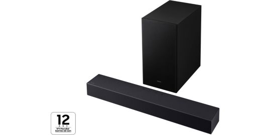 Barre de son SAMSUNG HW-B420F 2026 - 2.1, Bluetooth - HDMI ARC - basses renforcées.