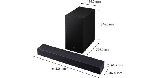 Barre de son SAMSUNG HW-B420F 2026 - 2.1, Bluetooth - HDMI ARC - basses renforcées.