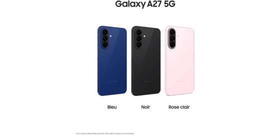Smartphone SAMSUNG Galaxy A27 5G Rose clair 128 Go