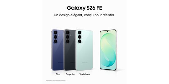 Smartphone SAMSUNG Galaxy S26FE 5G 128Go  Vert d