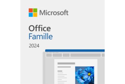 Logiciel de bureautique MICROSOFT Office Famile 2024