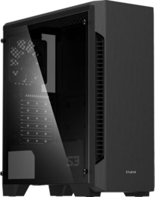Boitier PC ZALMAN S3 TG Boitier Moyen Tour - noir