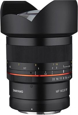 Objectif pour Reflex SAMYANG Objectif MF 14mm f/2.8 monture RF