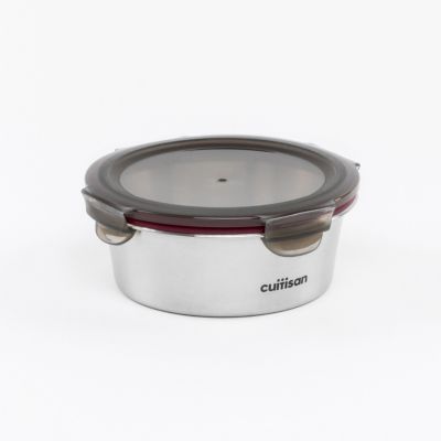 Boîte hermétique CUITISAN de conservation inox ronde 640 ml