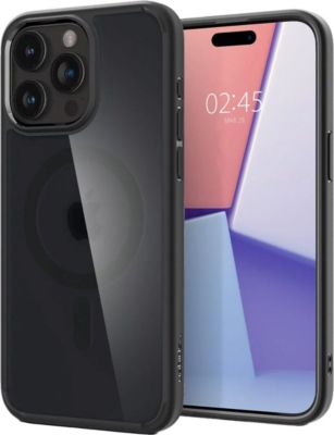 Coque SPIGEN pour Apple iPhone 15 Pro - Frost Black