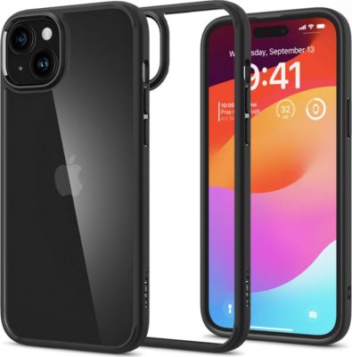 Coque SPIGEN pour Apple iPhone 15 - Matte Black