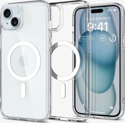 Coque SPIGEN pour Apple iPhone 15 - White